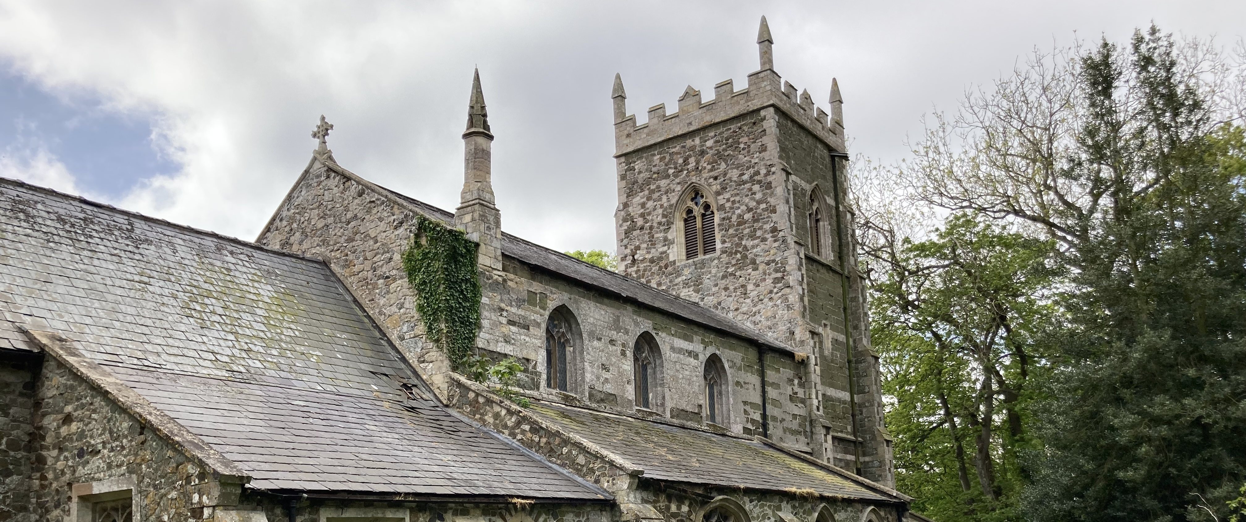 All Saints banner